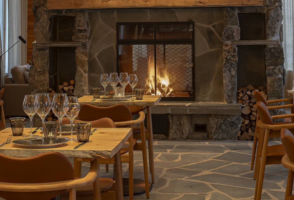 Restaurant und Kamin Nivunki